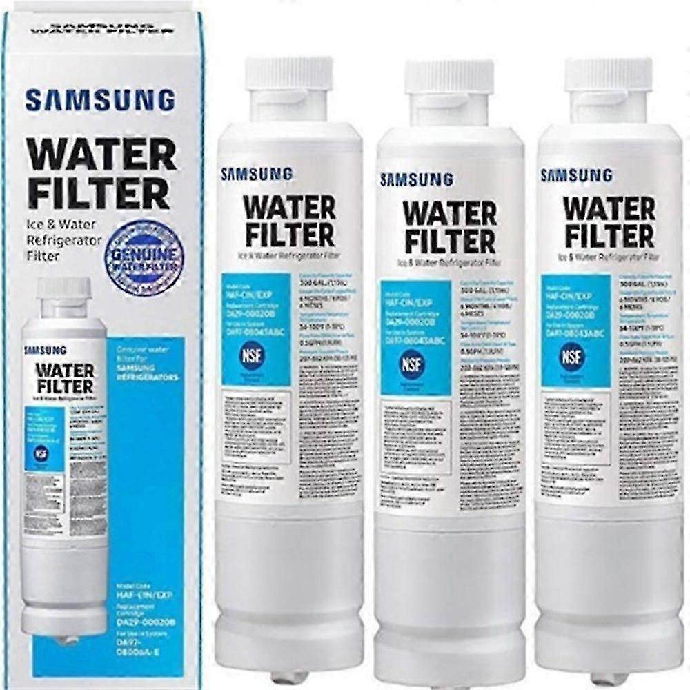Filtre à eau de remplacement pour réfrigérateur Samsung DA29-00020B (DA29-00020A/B, HAF-CIN/EXP, RF28HFEDBSR, DA97-08006A)