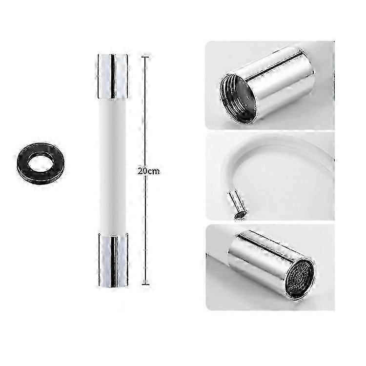 360 Adjustable Kitchen Faucet Aerator - Swivel Spout Extension with Water-Saving Filter