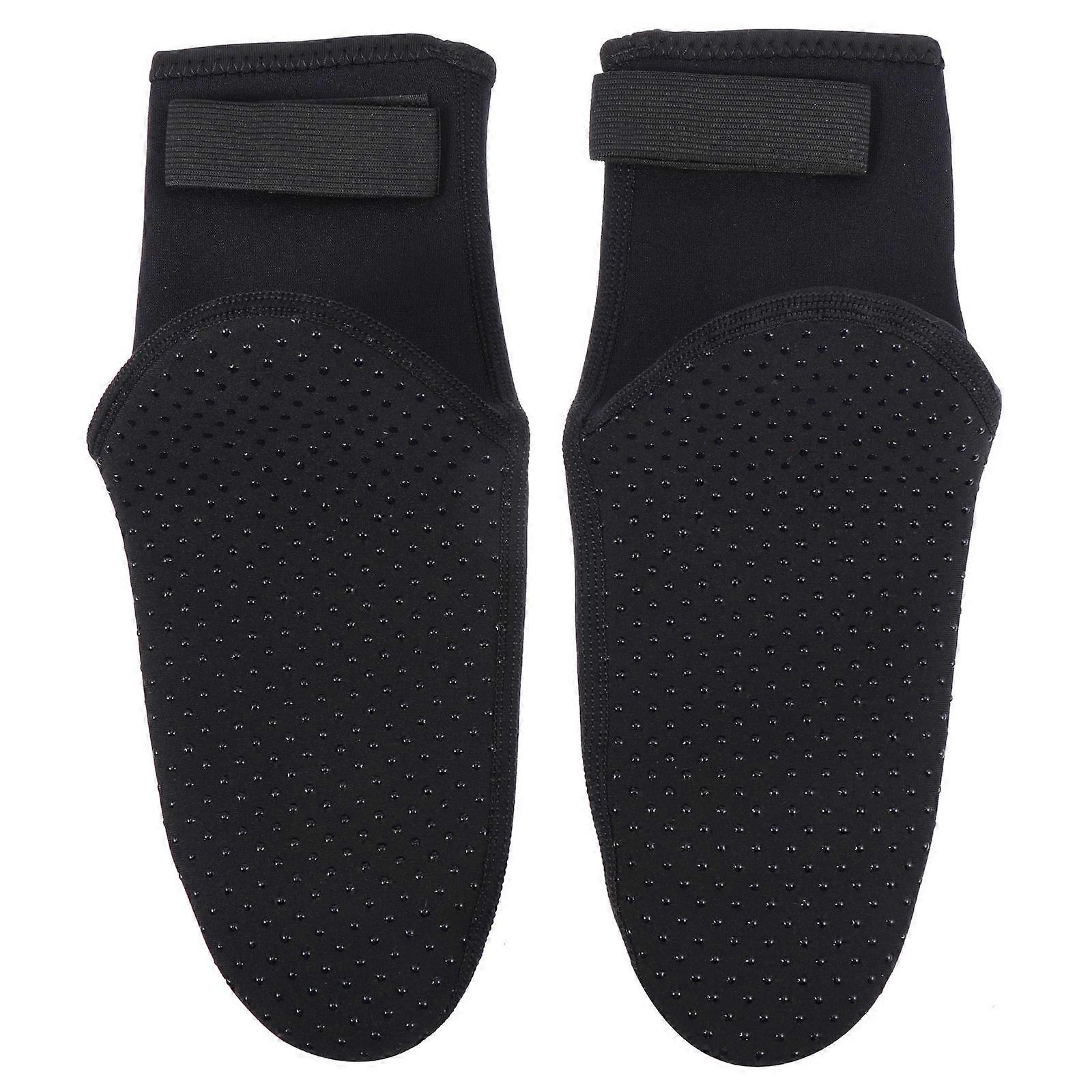 Water Socks Neoprene Diving Socks for Diving Use 1Pair Black Color
