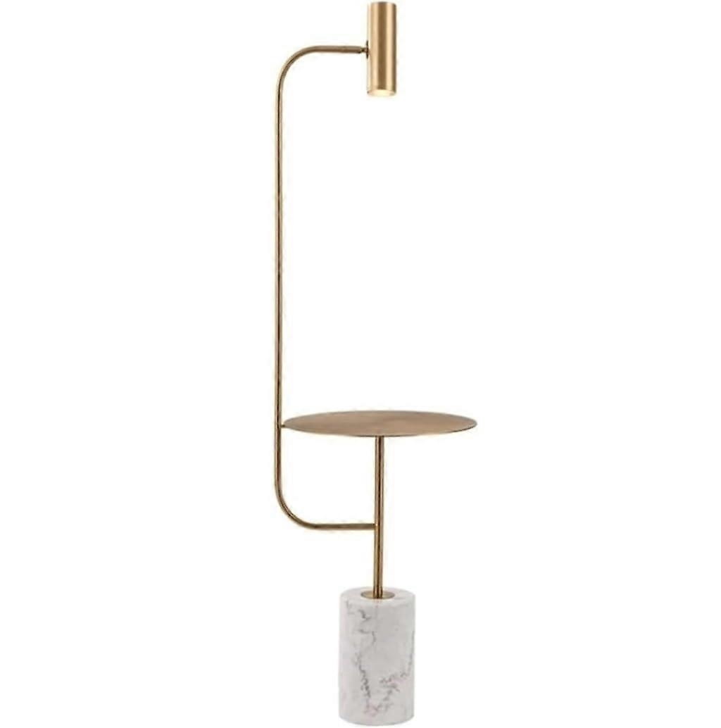 Floor Lamp Nordic Design Iron Art Standing Lamp With Sturdy Marble Base Pole Modern Style