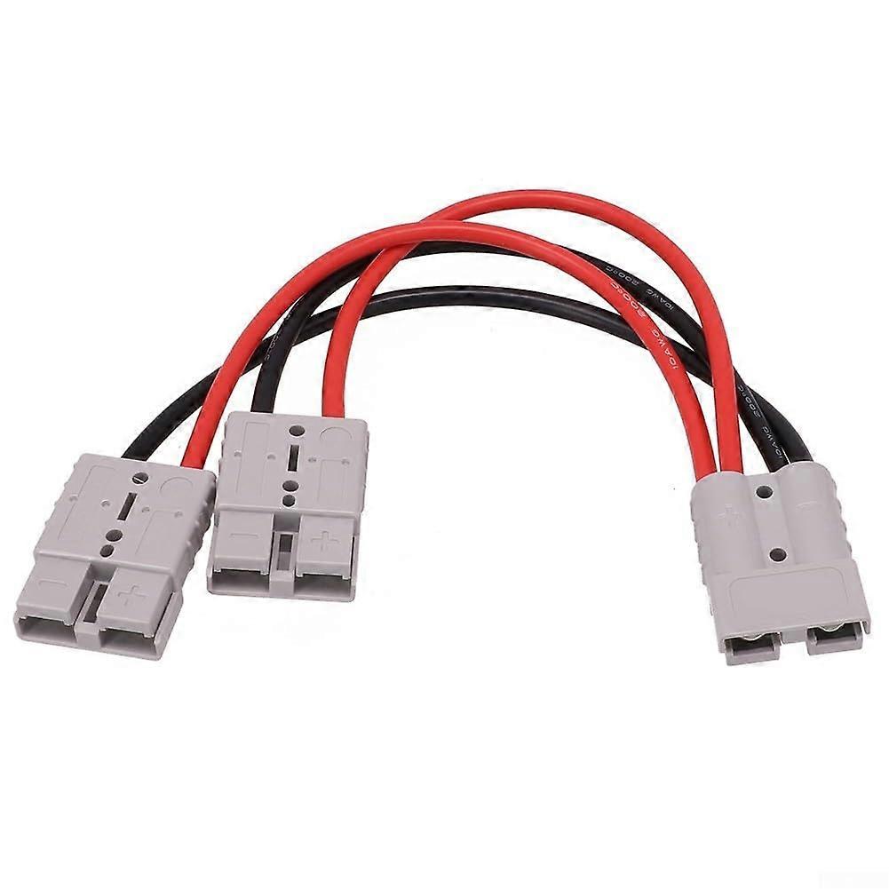 Battery Connector 120A Quick Disconnect Cable For Anderson Plug To Dual Y Adapter 50 cm