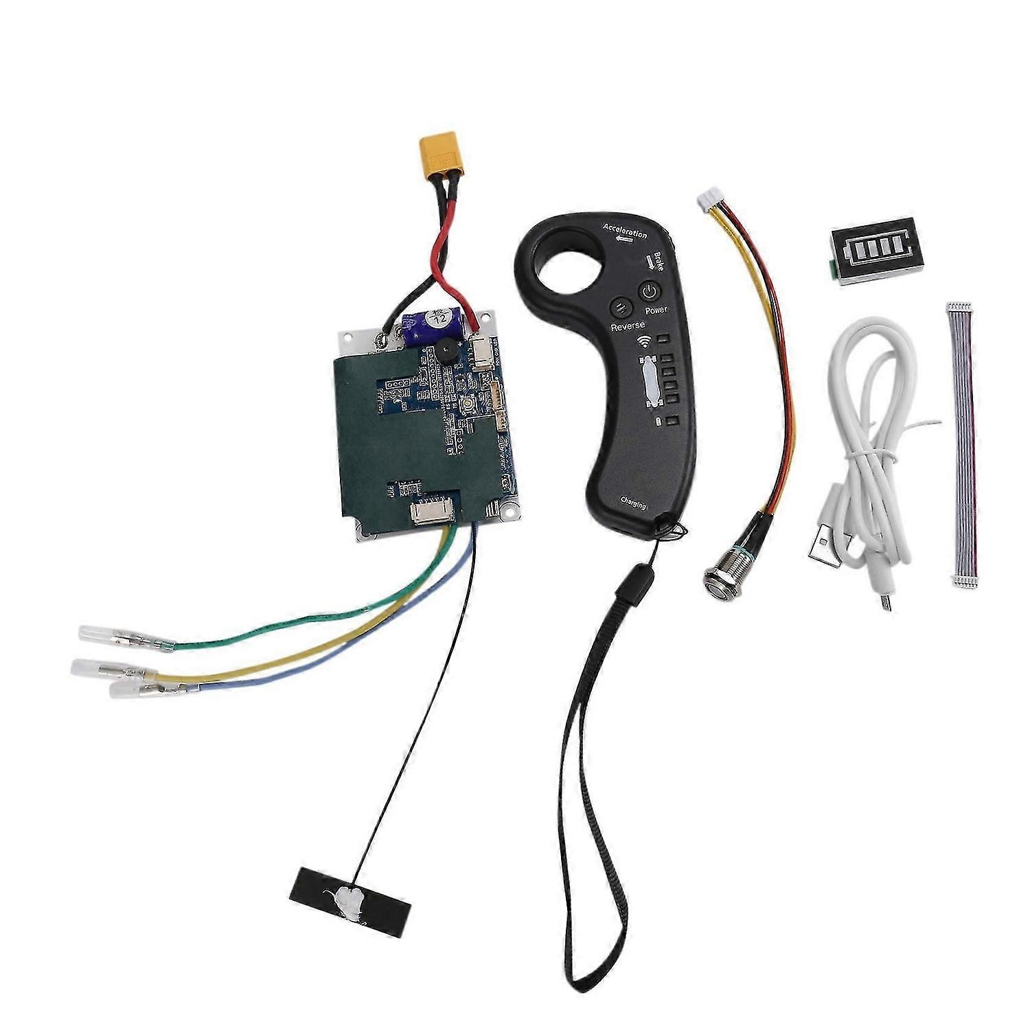 suitable for electric skateboard single drive hub motor controller set with remote