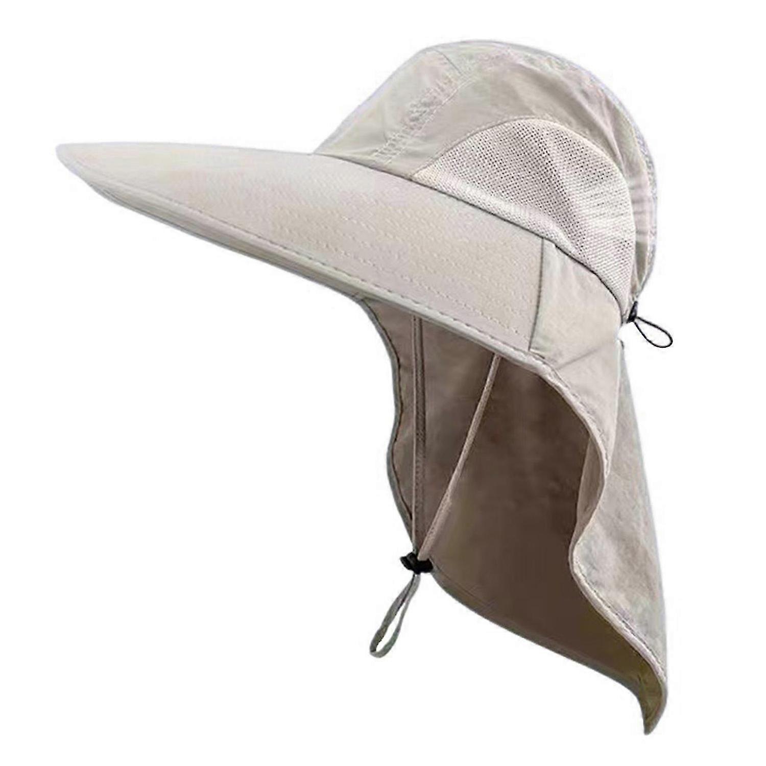 Foldable Beach Hat Wide Brim Foldable Packable Portability for Rural Farm Work