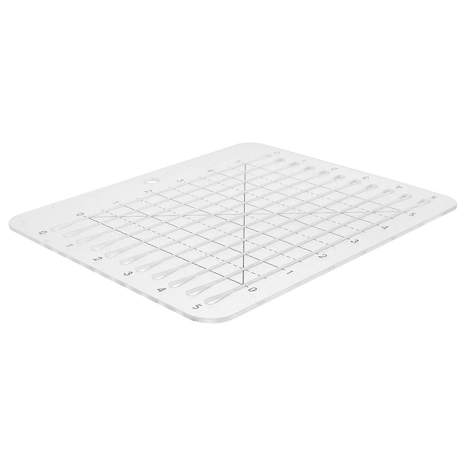 Acrylic Quilting Templates for Sewing and Patchwork 5Pcs Multi-Use Ruler