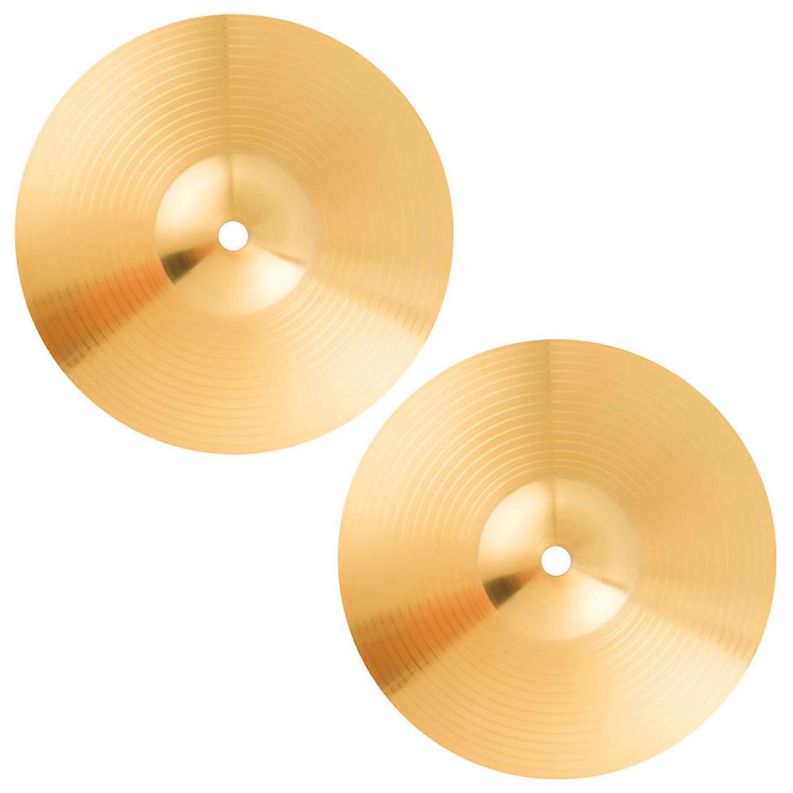 Jazz Drum Cymbals Brass Drum Replacement Cymbals Professional 6Pcs