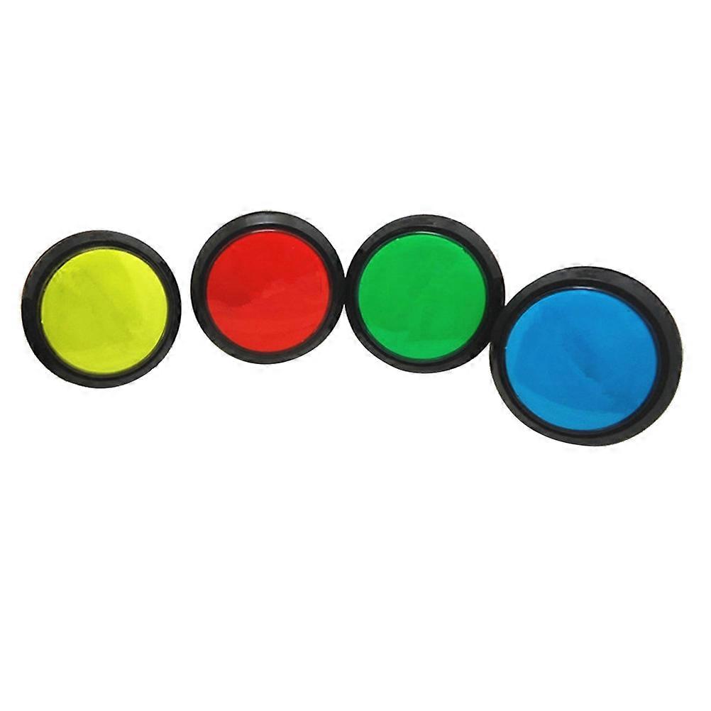 Plane Game Machine Button for Answering Device 12Pcs Assorted Colors