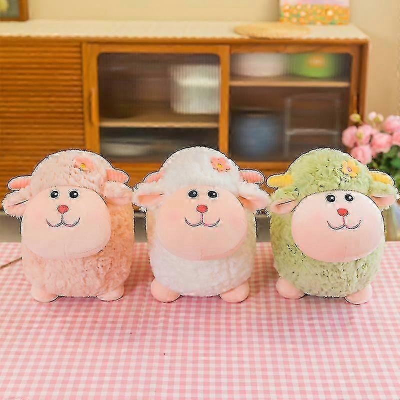 1 قطعة 28-52 سم كرتون خروف محشوة لينة جميل المنزل ديكرو أريكة زخرفة هدايا عالية الجودة للأطفال