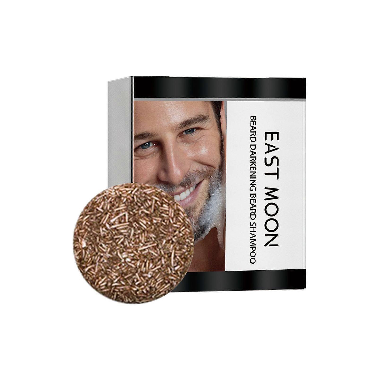 Polygonum Multiflorum Beard Soap, Gentle Cleansing Moisturizing Soap For Men's Thick Black Beard