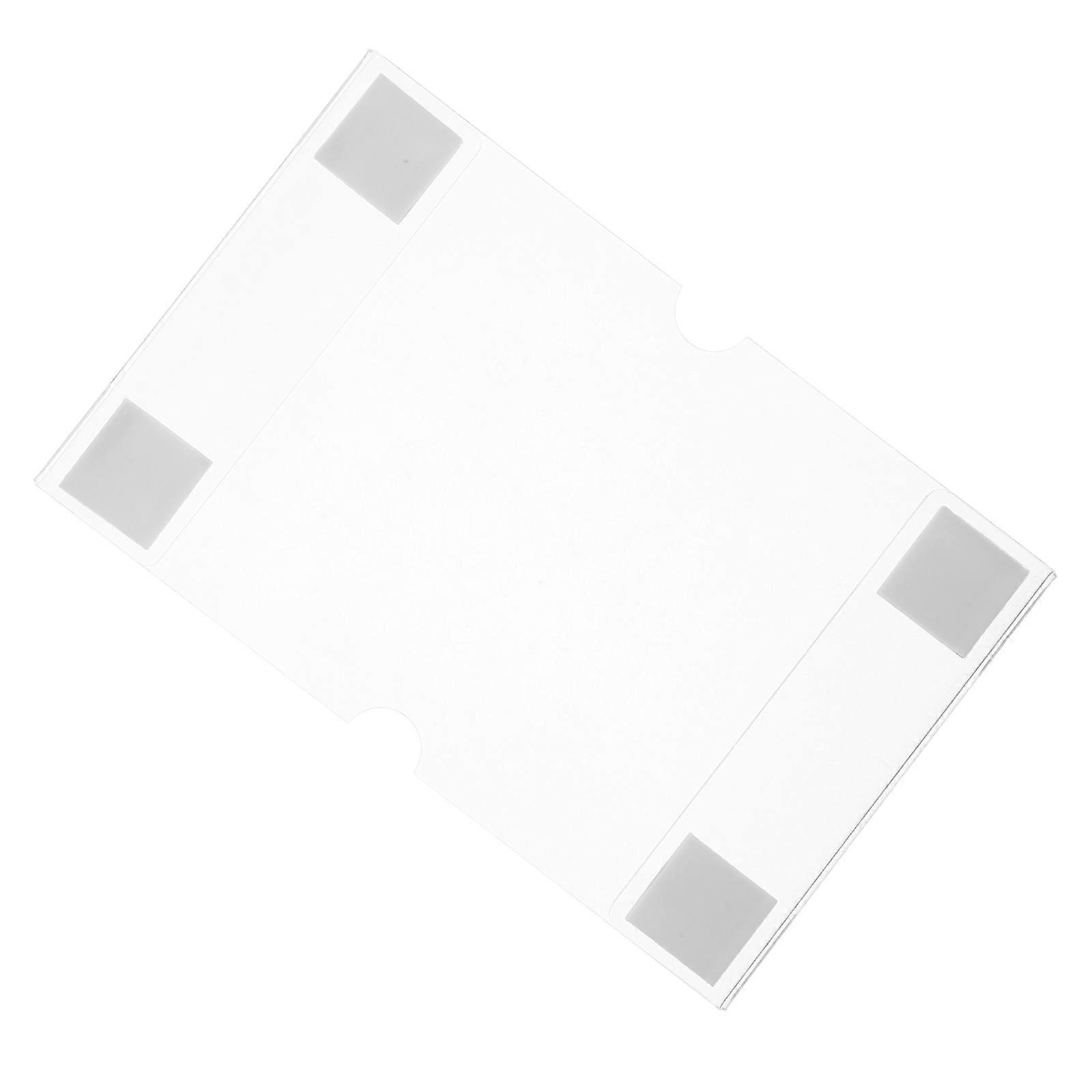 Acrylic Wall Frame for Office Use 2Pcs High Transparency Clear Photo Frames