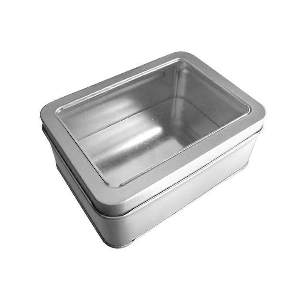 Candy Storage Tin Mini Container Tinplate Empty Tin Gift Giving 5Pcs