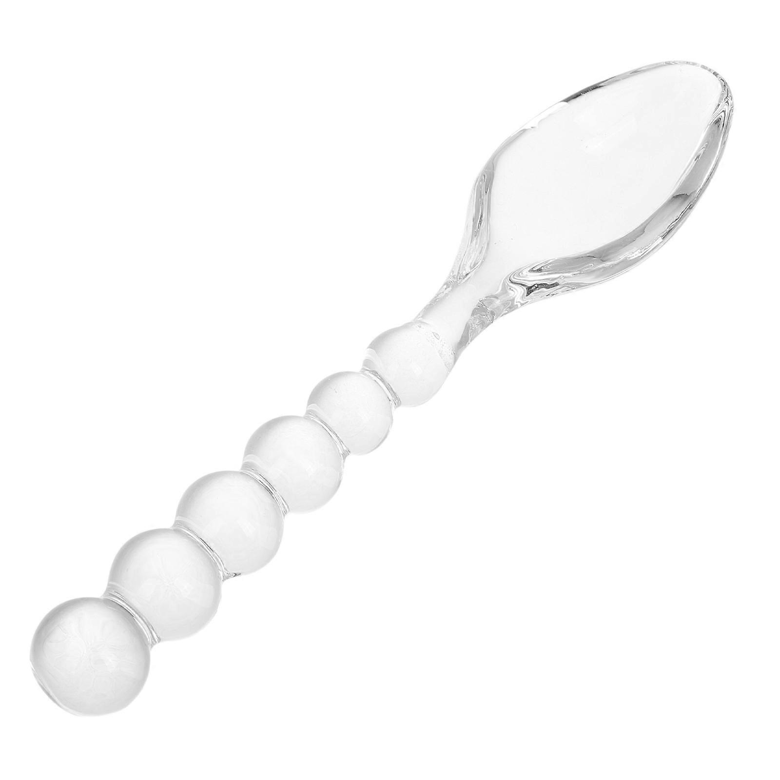 Glass Stirring Spoon Mini Tea Spoon for Kitchen Use 5Pcs