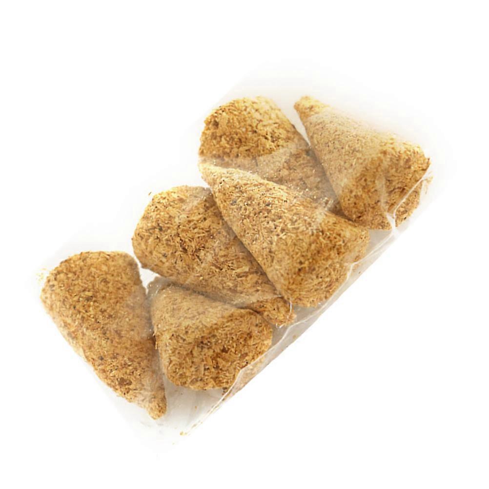 Brown Incense Cones for Aromatherapy 6Pcs Home Use Set