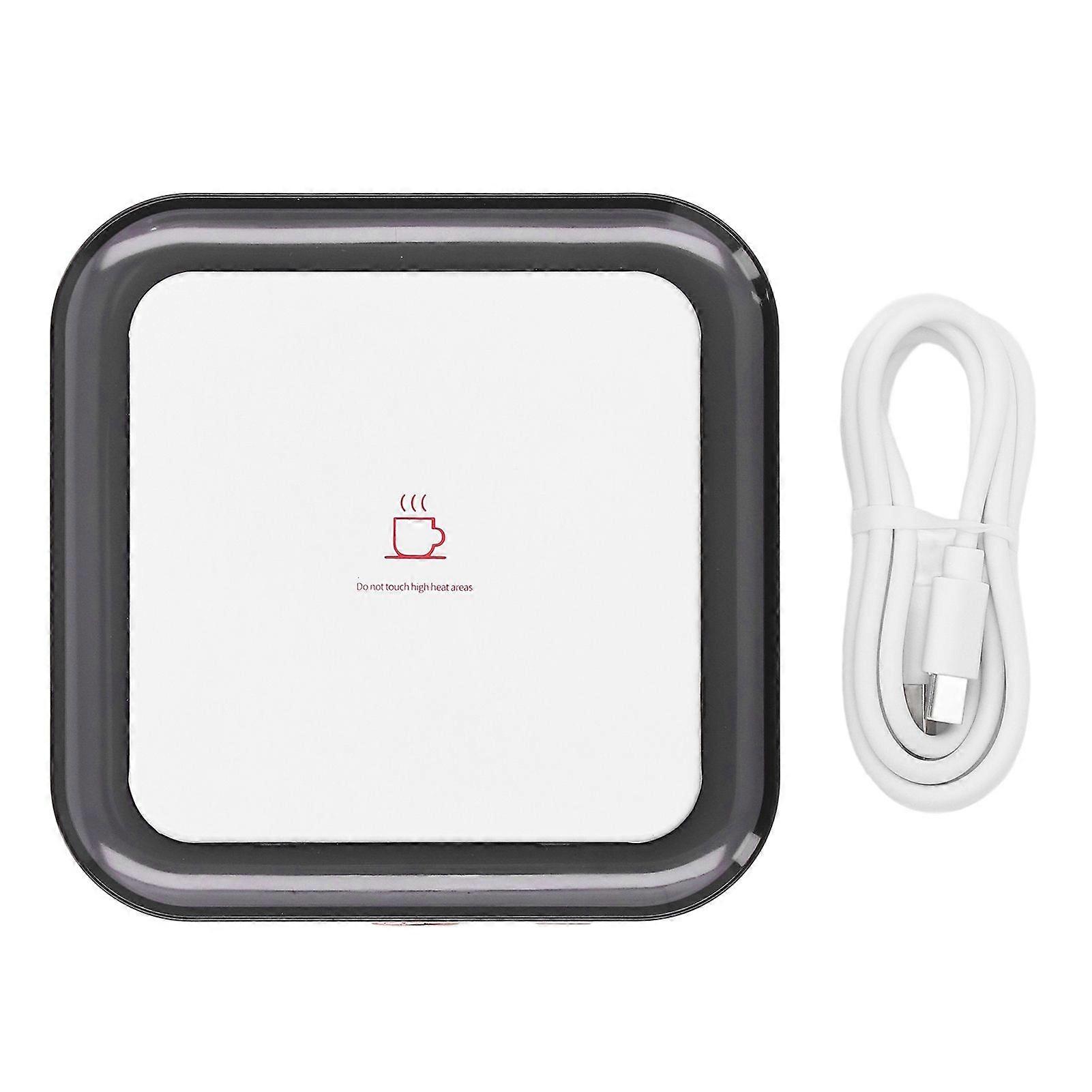 Chauffe-tasse thermostatique chauffage rapide 3 réglages de température chauffe-tasse pour café lait