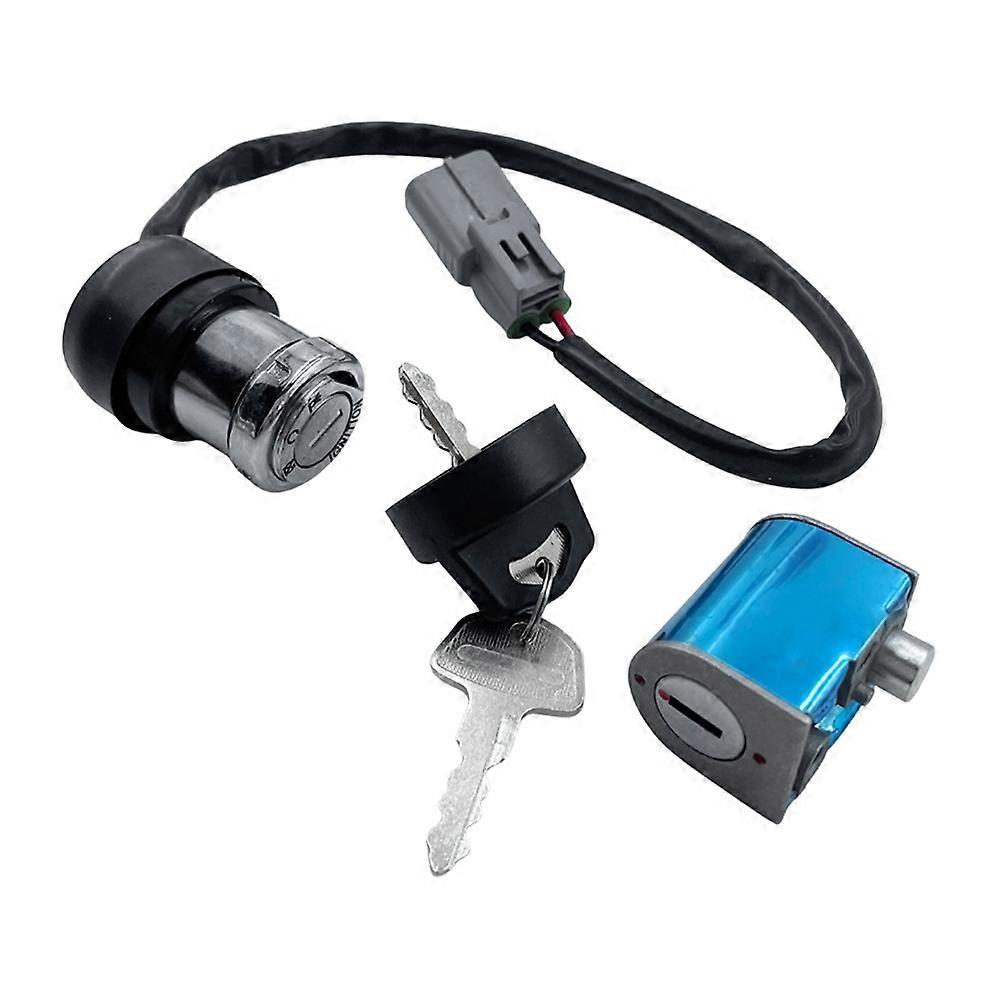 Ignition Key Switch Lock Set 9CR6-010100-20000 for CFMoto 550 600 ATV Cforce X5HO X6 CF500AU-B