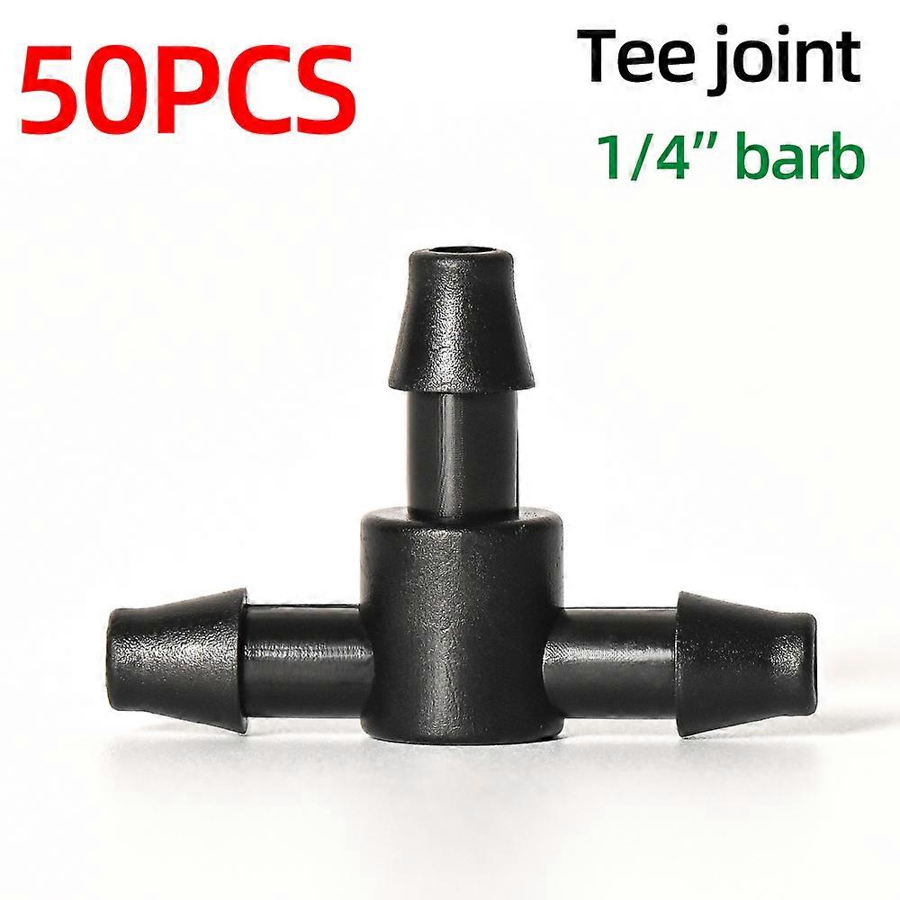 1/4" Pvc Hose Barb Connector End Cap Goof Plug Automatic Drip Irrigation Connectors Garden Watering System Water Pipe