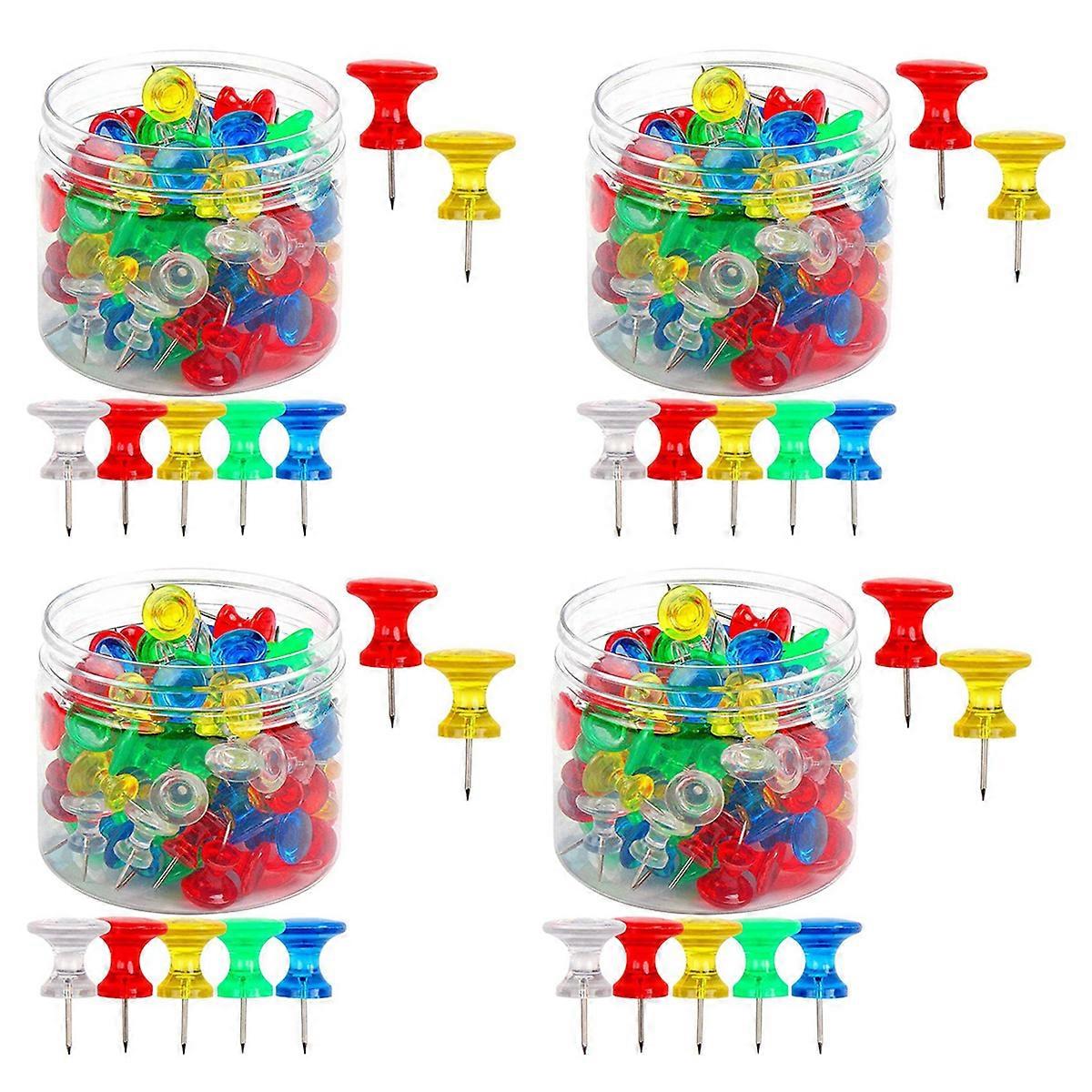 100-Pack Large Thumbtacks for Cork Board Bulletin Board