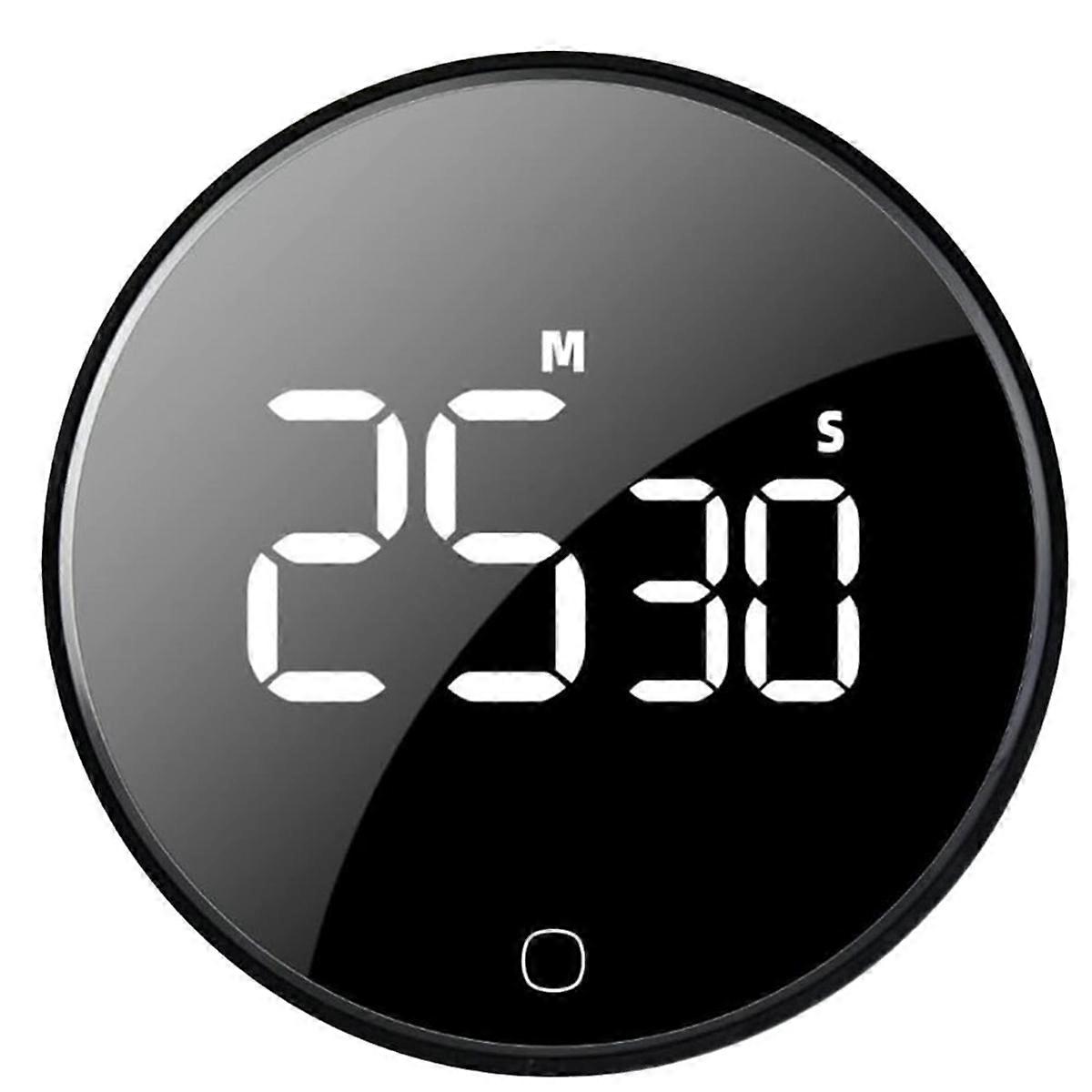 Revolving LCD Display Electronic Timer 99 Minutes Kitchen 