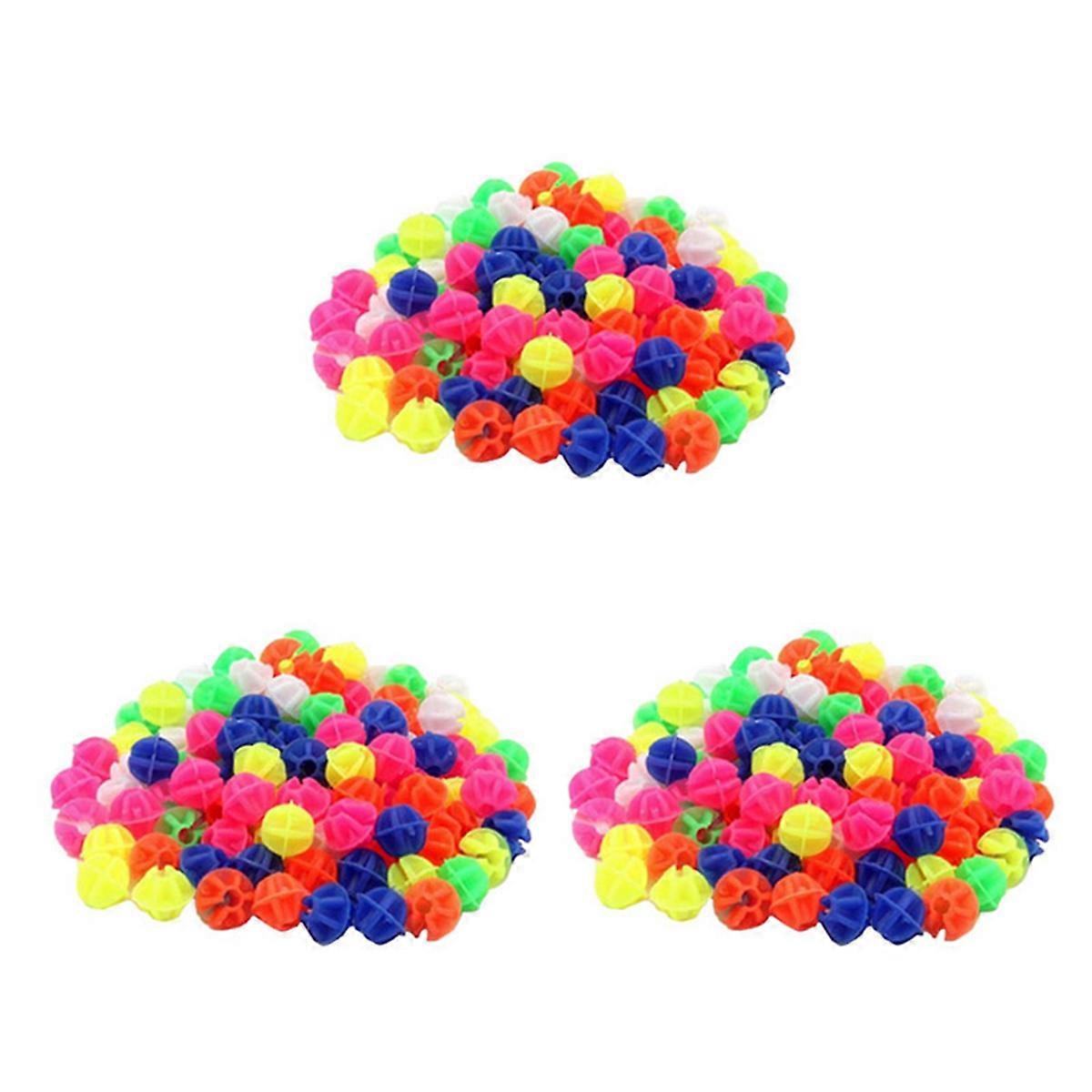 108Pcs Bicycle Round Decorative Colored Beads Spokes Cilp Spoke Beads