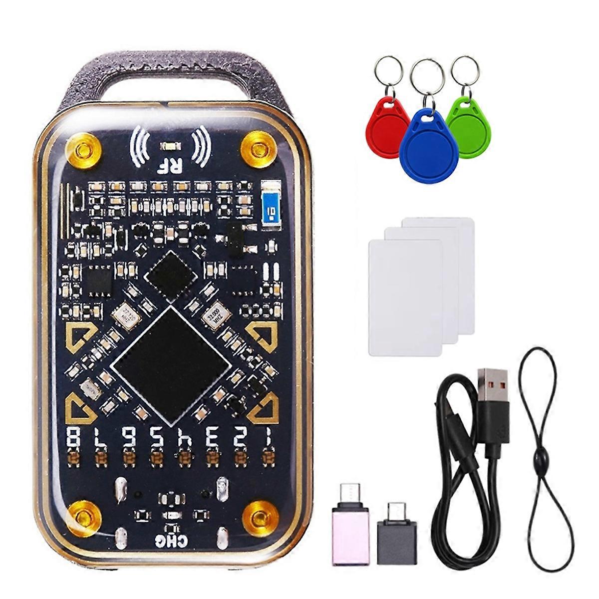 RFID Smart Chip Reader Chameleon Ultra Smart Card Emulator NFC Duplicator ID IC Card Decode+3XUID Ke