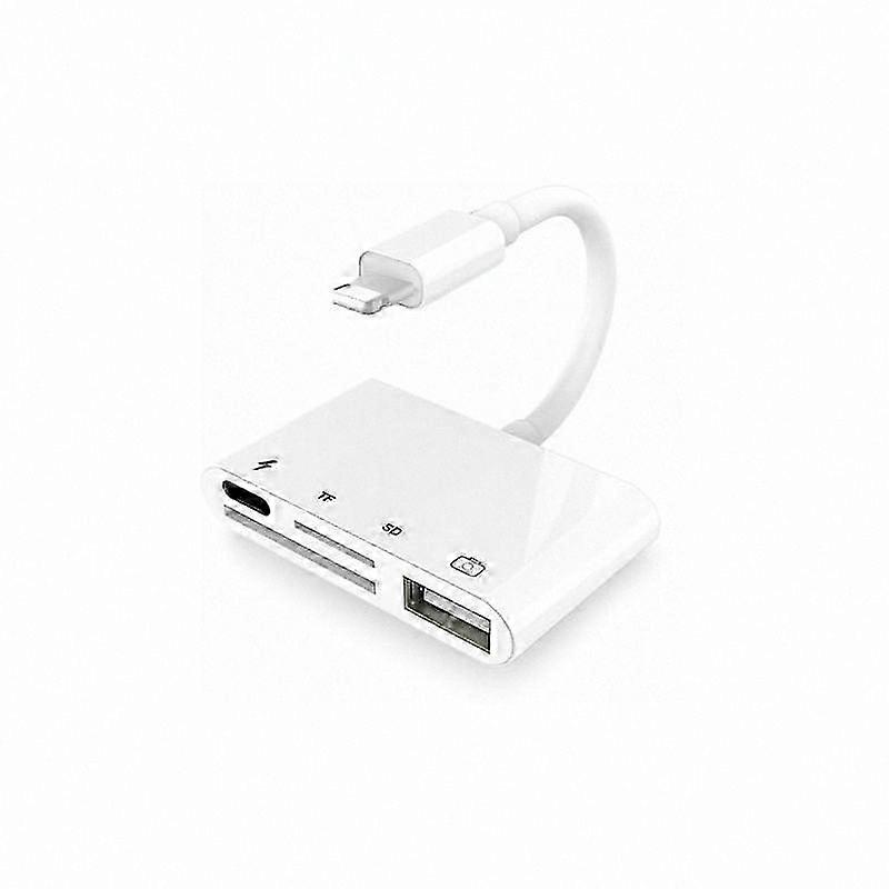 4-in-1 Card Reader with Color Box Packaging