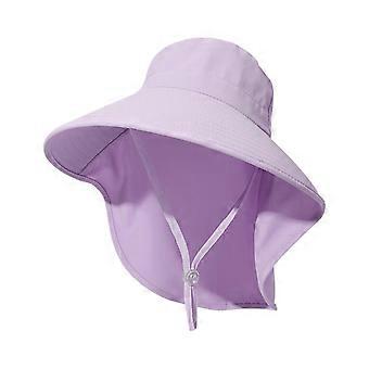 Large Brim Sun Hat Female Face Shawl Anti-ultraviolet Outdoor Summer Hat Sun Hiking Hat Sun