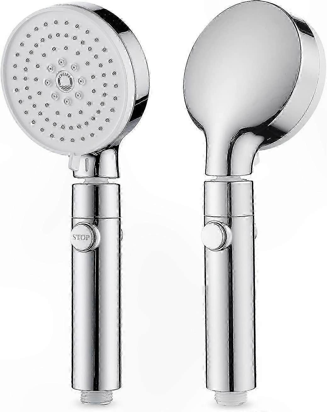 Multi-Function High-Pressure Shower Head with Anti-Limescale Technology and Water-Saving Design