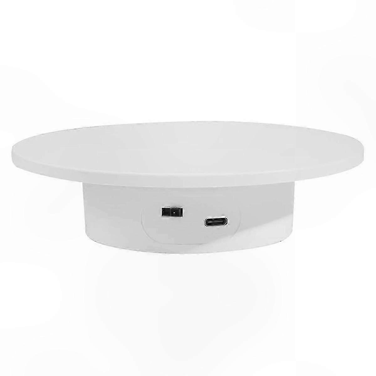 360-Degree Electric Rotating Display Platform, 11lbs Capacity, Ideal for Photography and Product Showcases