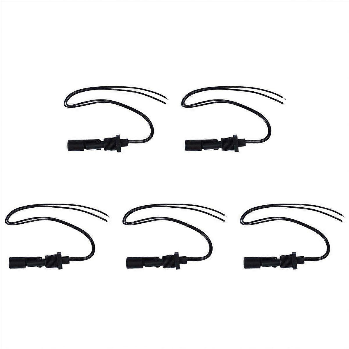 Horizontal Water Level Sensor Liquid PP Float Switches NO 100V 0.5A