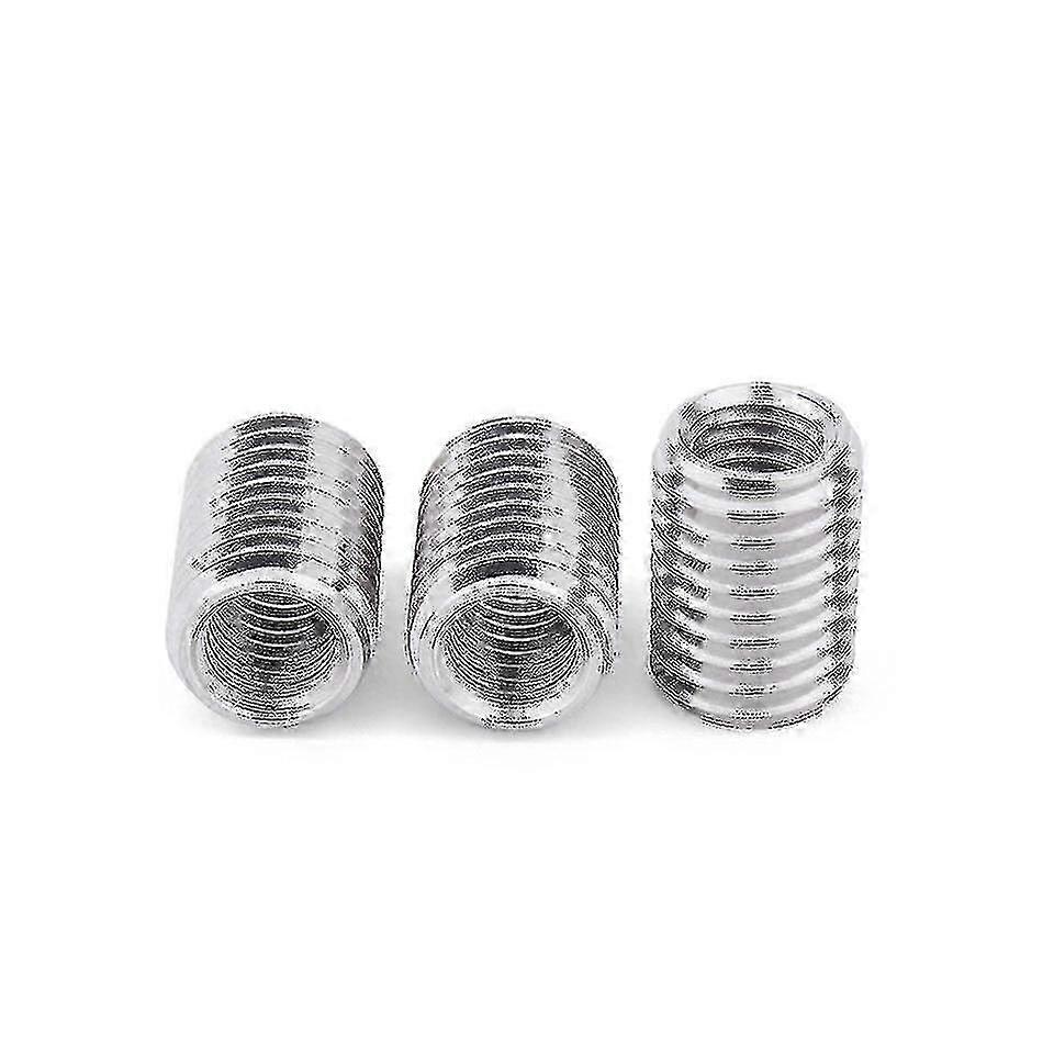 M12 to M10 Threaded Hollow Coupler Adapter, 5-Piece Set for Conveyor Screw Connector