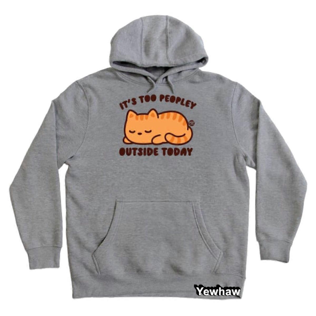 Too Peopley Cat Hoodie