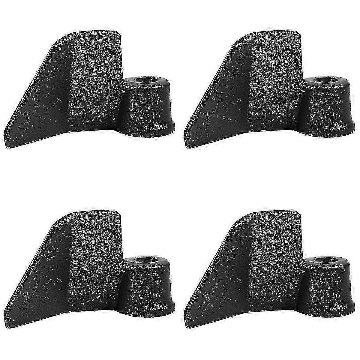 4X Bread Baking Machine Paddles, Stainless Steel Kneading Blade for Bread Baking Machines - Replacement Hook Set for Models 25-26s