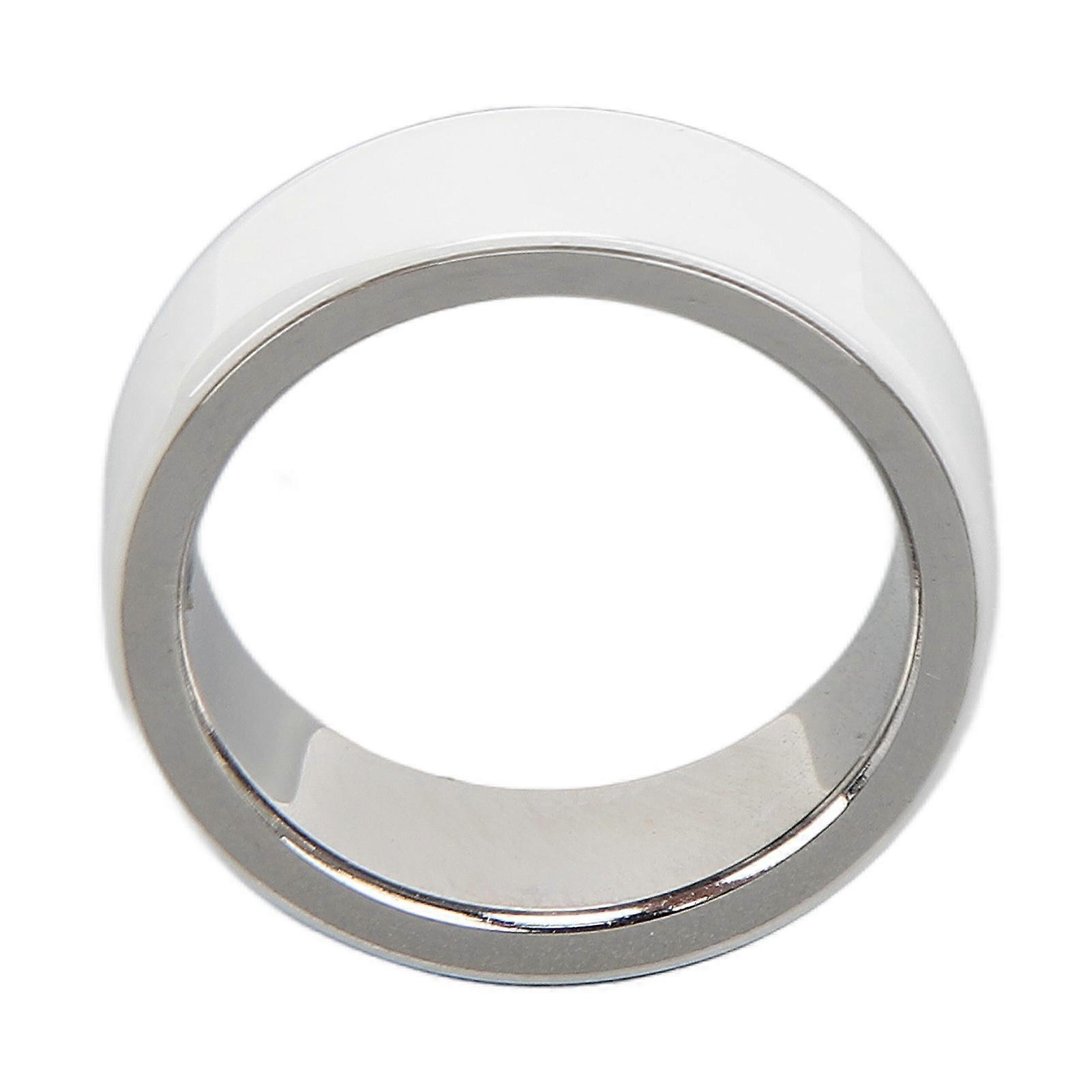 Health Fitness Tracker Smart Ring Bluetooth Connection IPX8 Waterproof Rechargeable Smart Ring for Heart Rate Sleep Monitor Type 21 