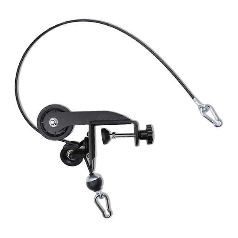 Table Mounted Strength Trainer Workout Table Pulley Cable System Equipment for Arm and Wrist Workouts Enduring Multicolor