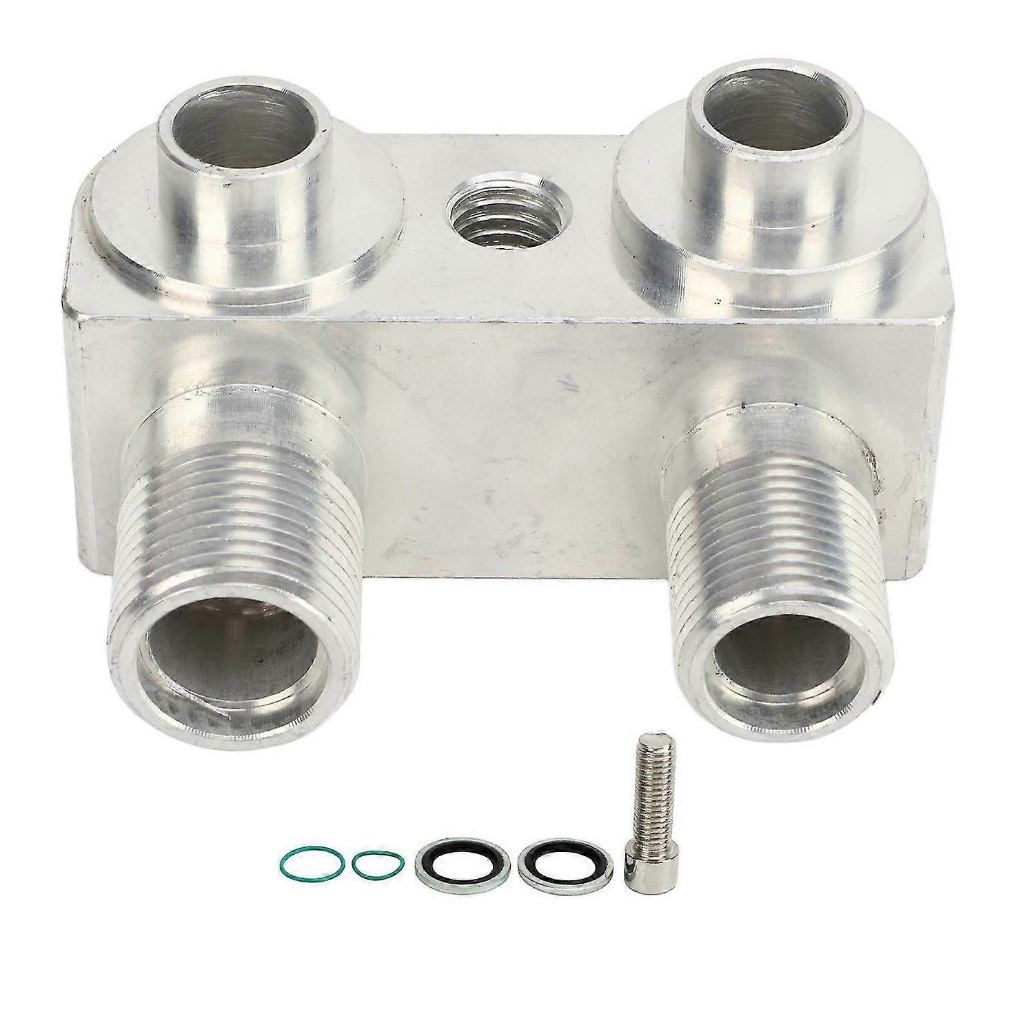 AC Compressor Adapter Durable Wear Resistant Easy Installation AC Compressor Fitting Adapter Replacement for SX LS1 AC Compressor