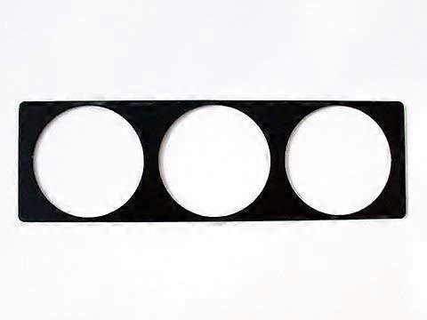 Radio Car Holder, Universal Display Holder, DIN Radio Frame, DAB MP3 Cover, Fits 3 Instruments