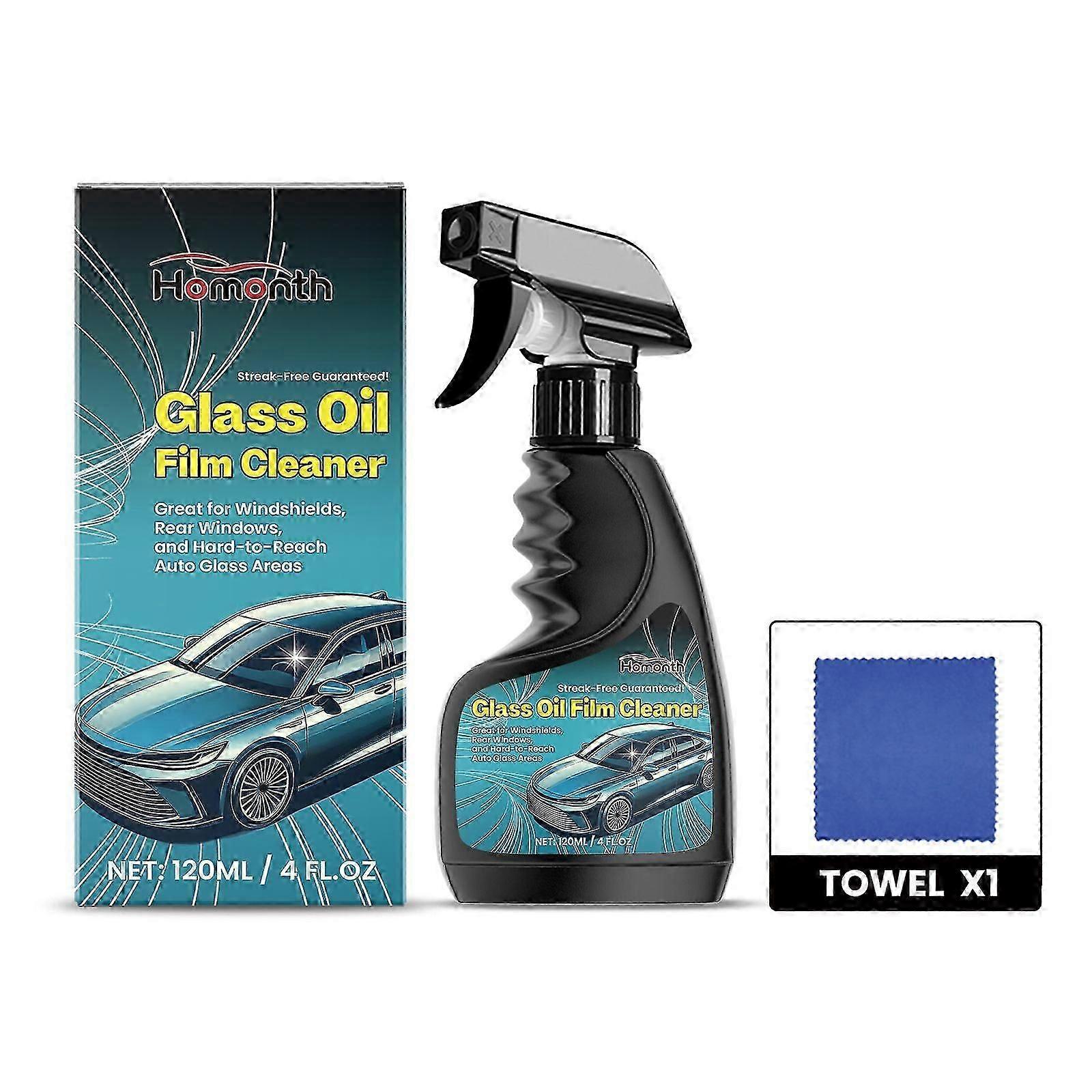 glass oil film cleaner