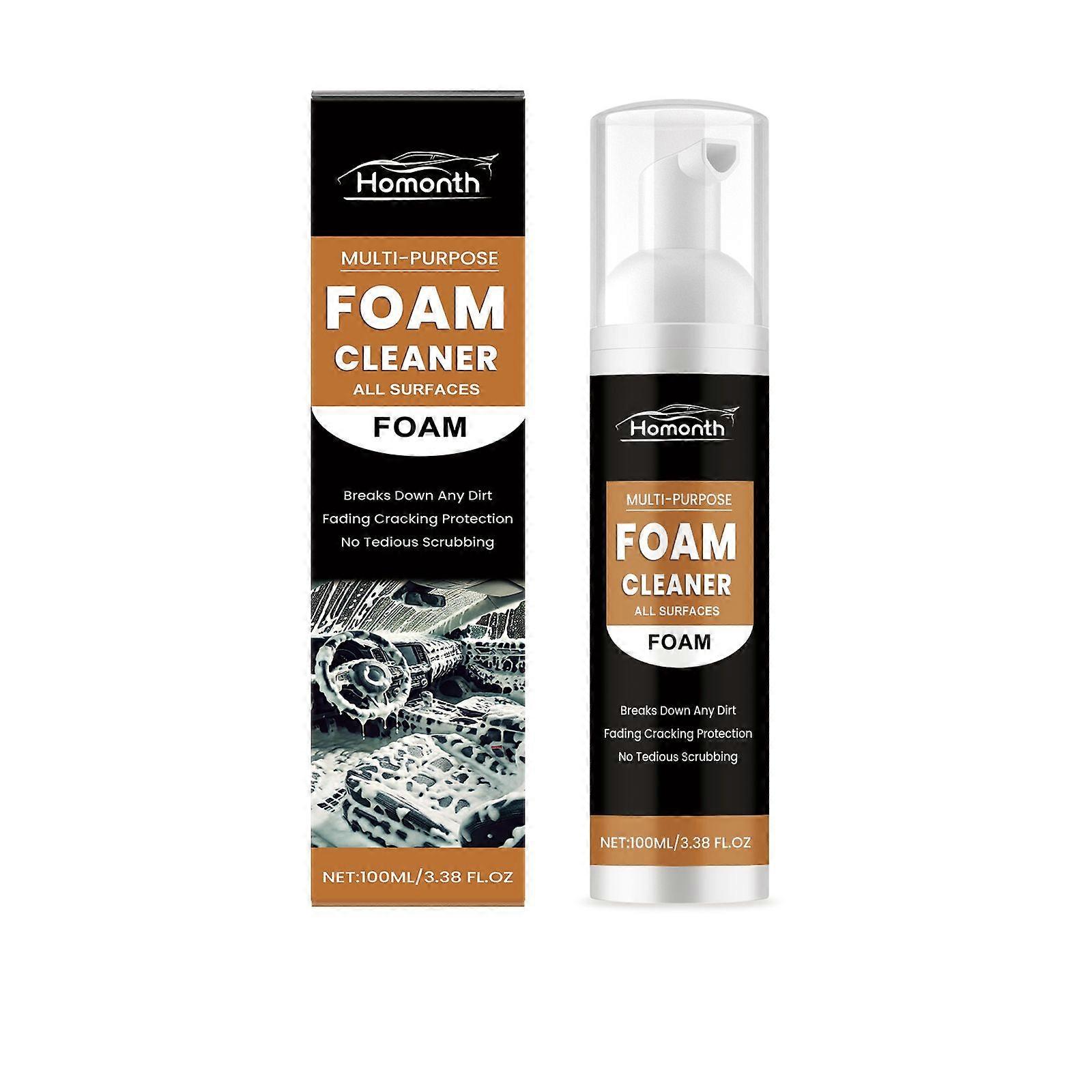 Multi-Purpose Foam Cleaner Is Carefully Formulated With Peg-12 Polydimethylsiloxane And Sodium Citrate Fatty Alcohol Polyoxyethylene Ether Aeo7
