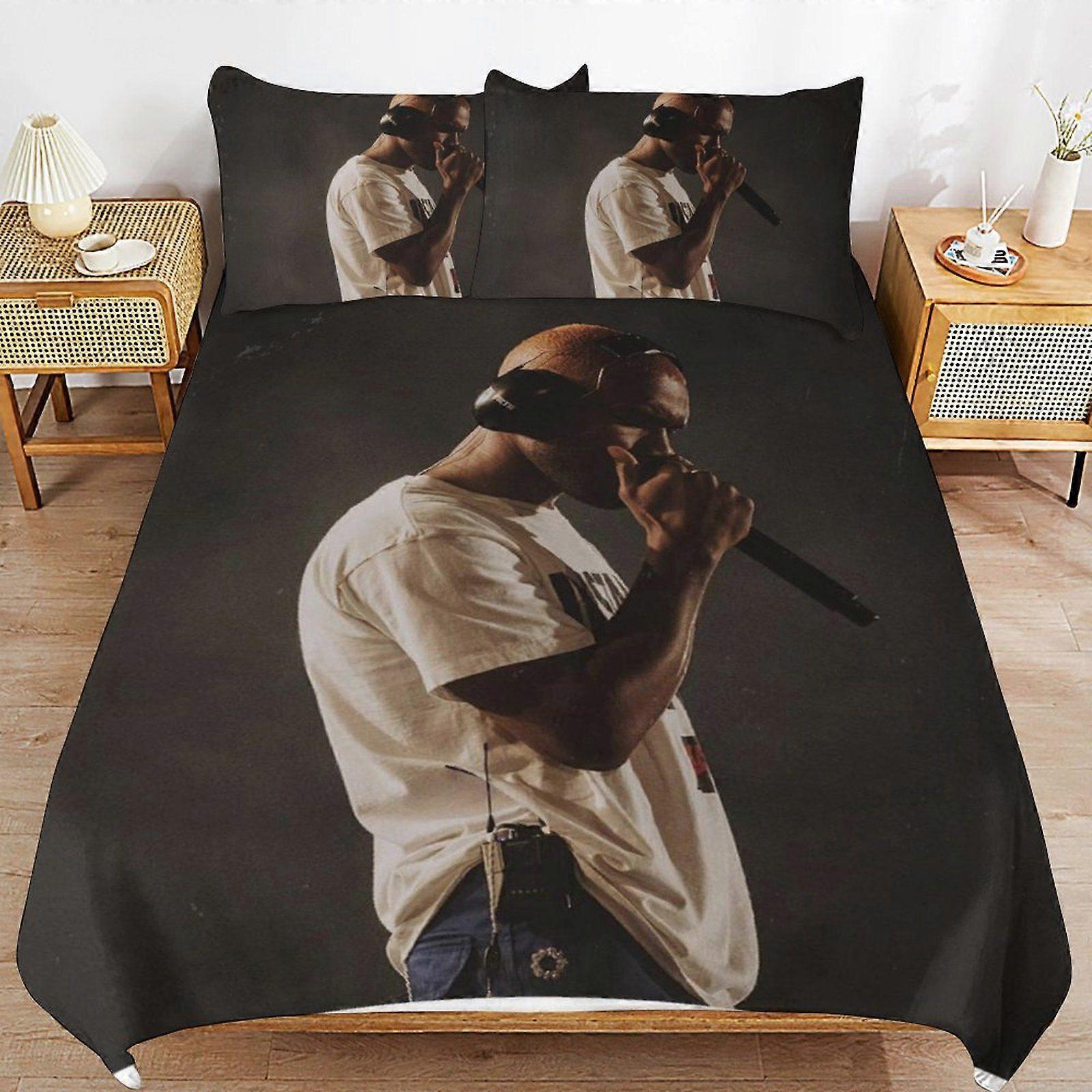 u116 Frank Ocean Secure Zipper Access Soft Layer Bedding Fabric High Comfort Duvet Cover Sets All Seasons Use n116