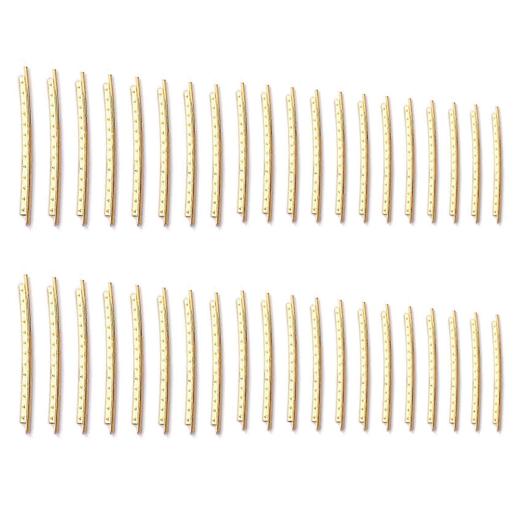 40 st/set klassisk akustisk gitarr bandtråd koppar 20 greppbrädesband 2.0mm för akustisk gitarr