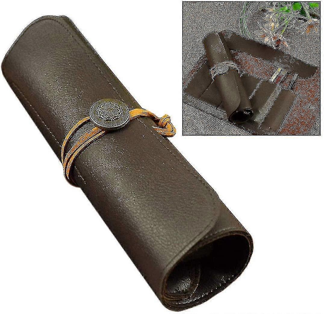 سكين حقيبة مصنوعة من جلد بو، حقيبة تخزين سكين للماء