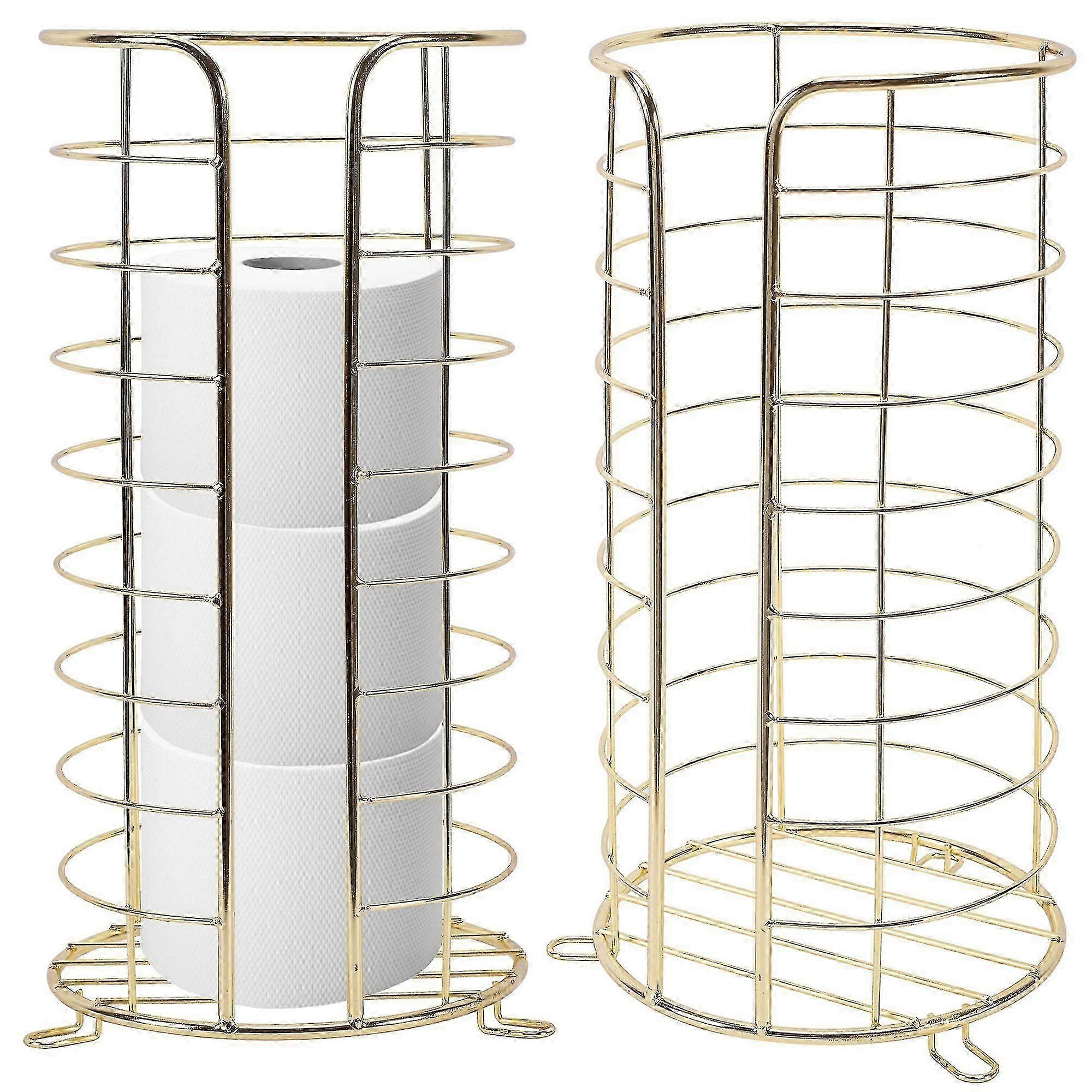 Toilettenpapierständer Gold P11899