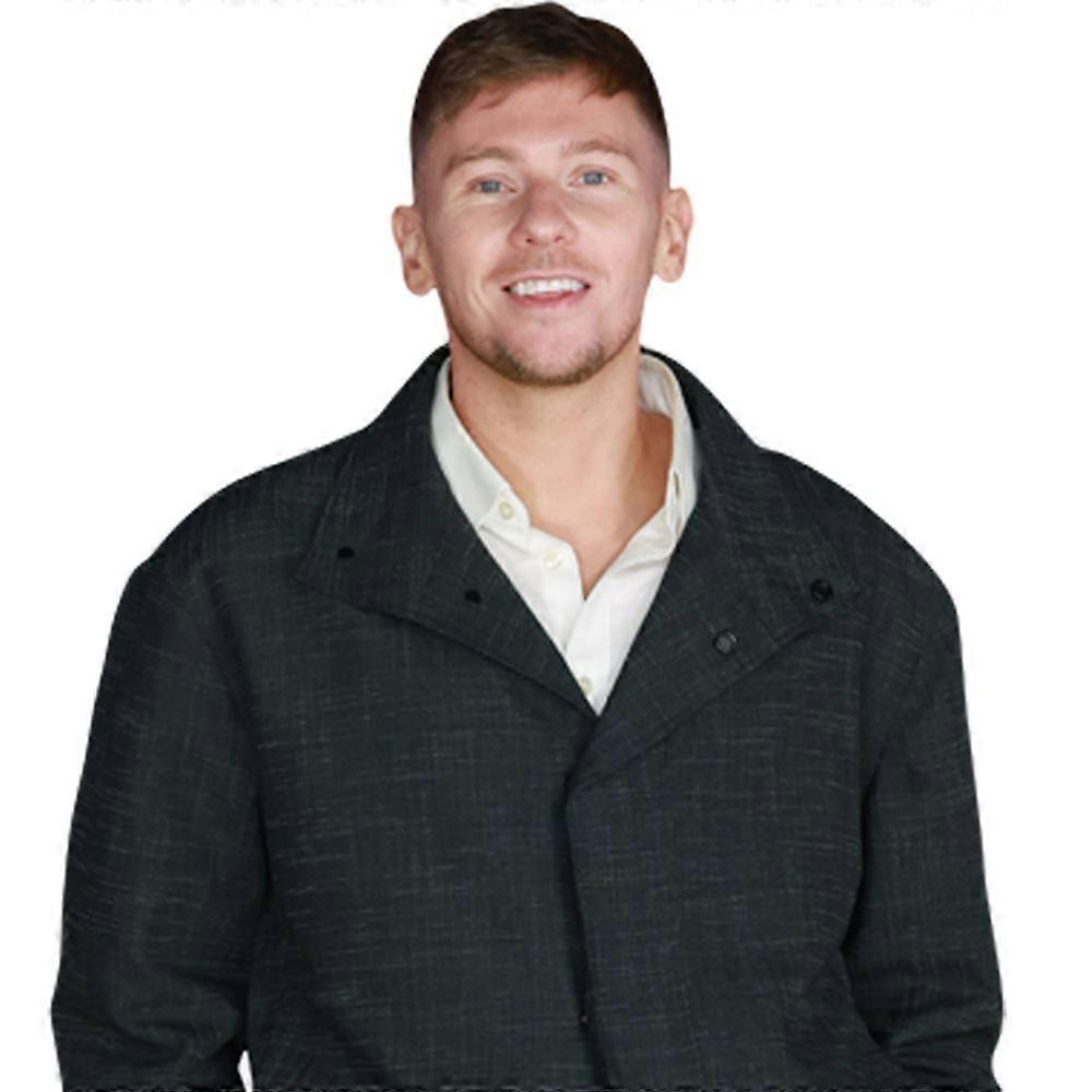 Sam Darlaston (Black Suit) Half Body Buddy Cutout