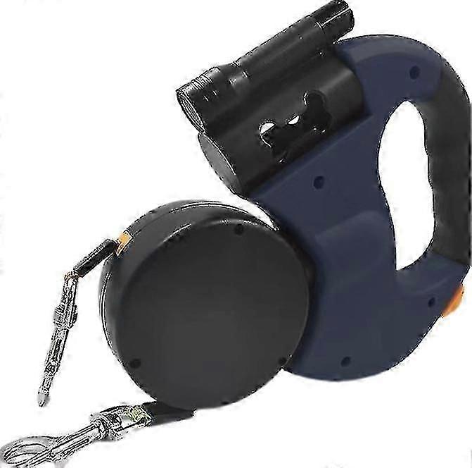 Pet Leash Double-Head Retractable Dog Chain One Drag Two Automatic Leash