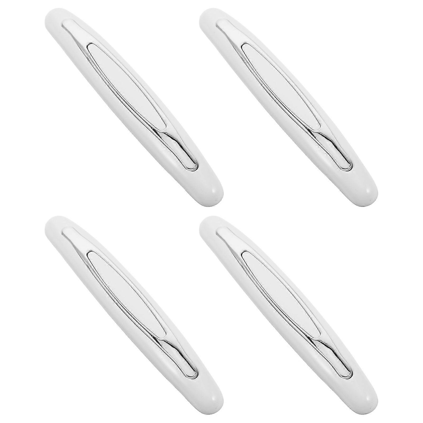 Door Protector Edge Guard 4Pcs Collision Protection Strips for Vehicle SUVs and Trucks with Strong Adhesion White Material
