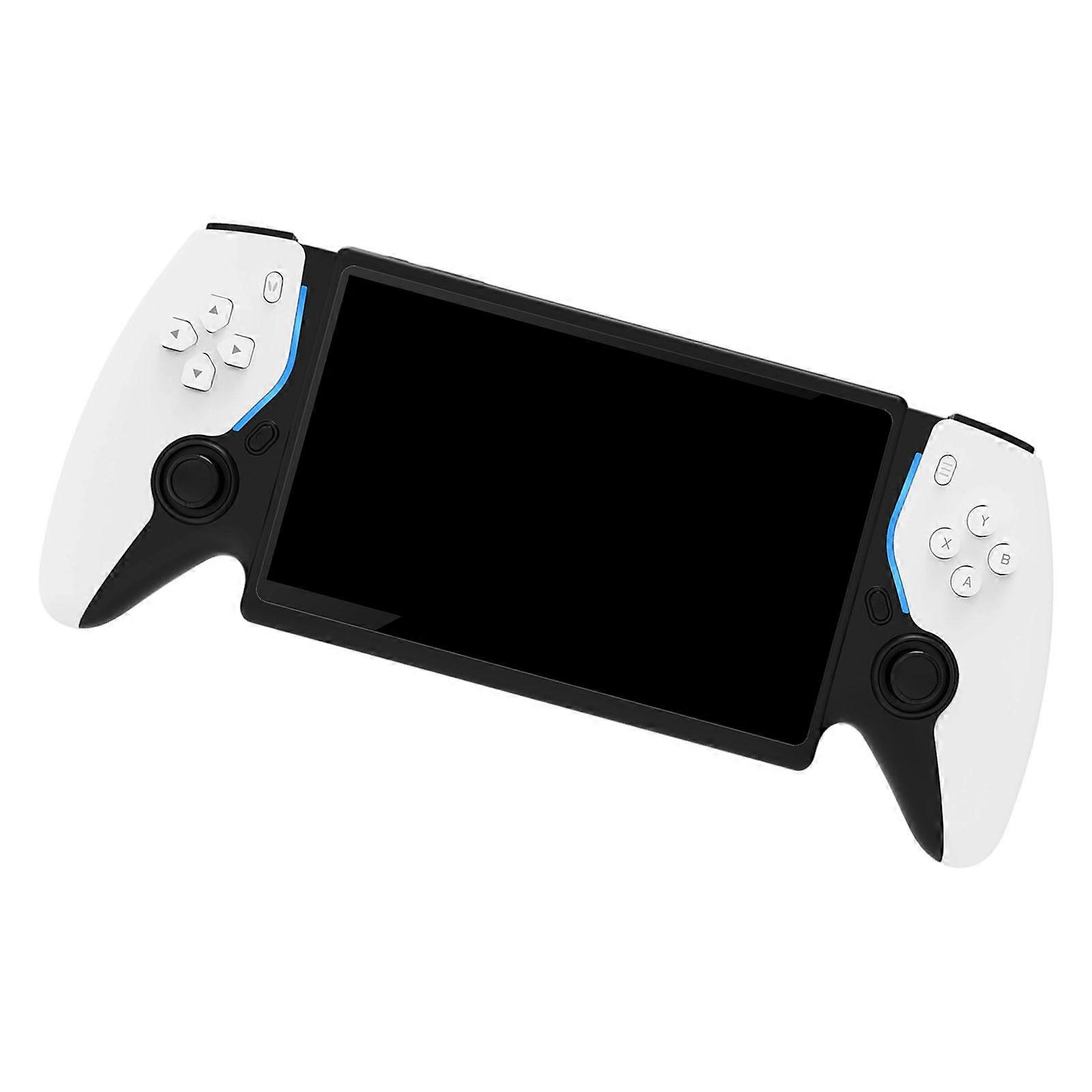 Portable Gaming Console, Open Structure Design with 64GB Memory and 3500mAh Battery, for Gaming and Video Output  White