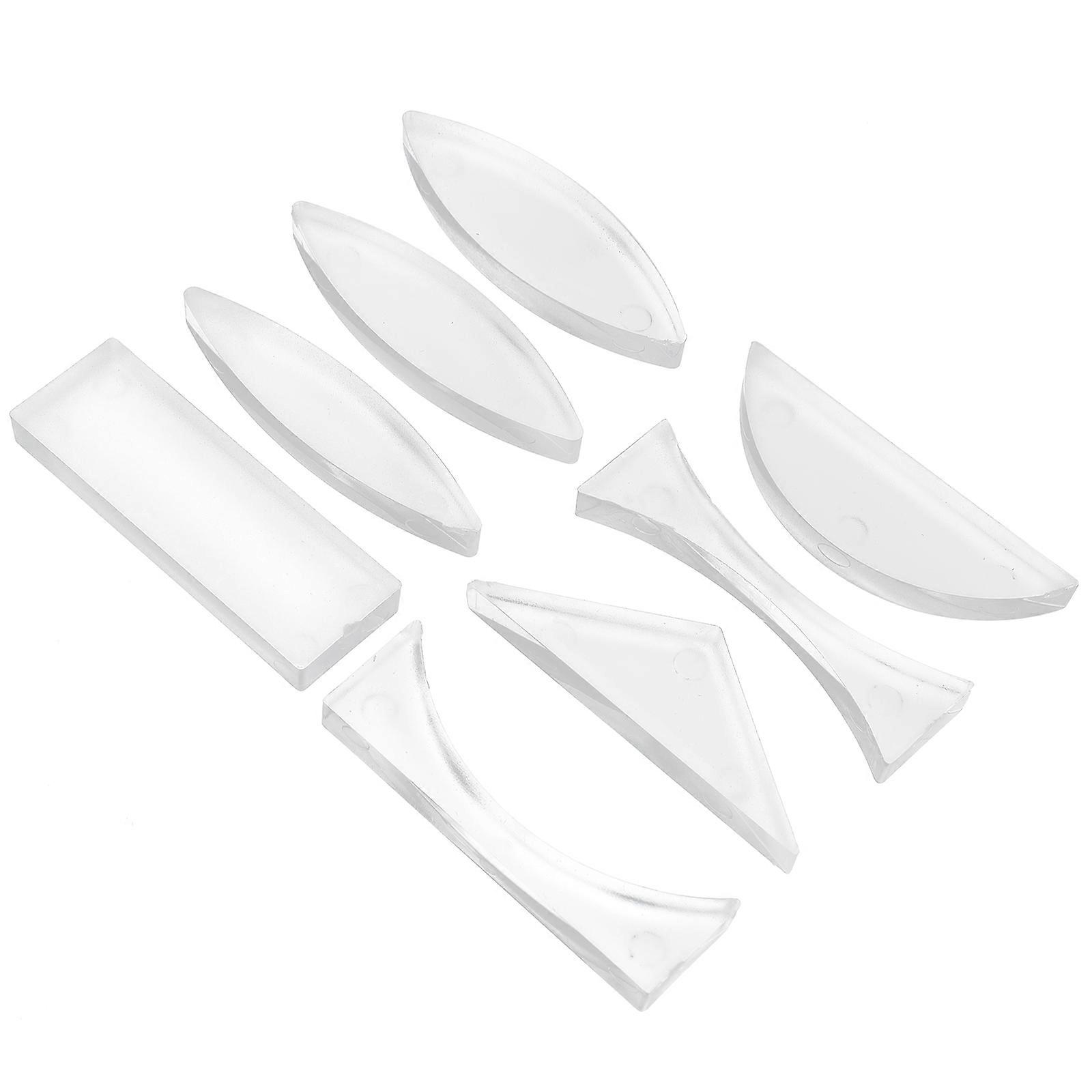 Science Classroom Optics Kits for Experiment 1Set Optical Lens Acrylic Transparent Physics