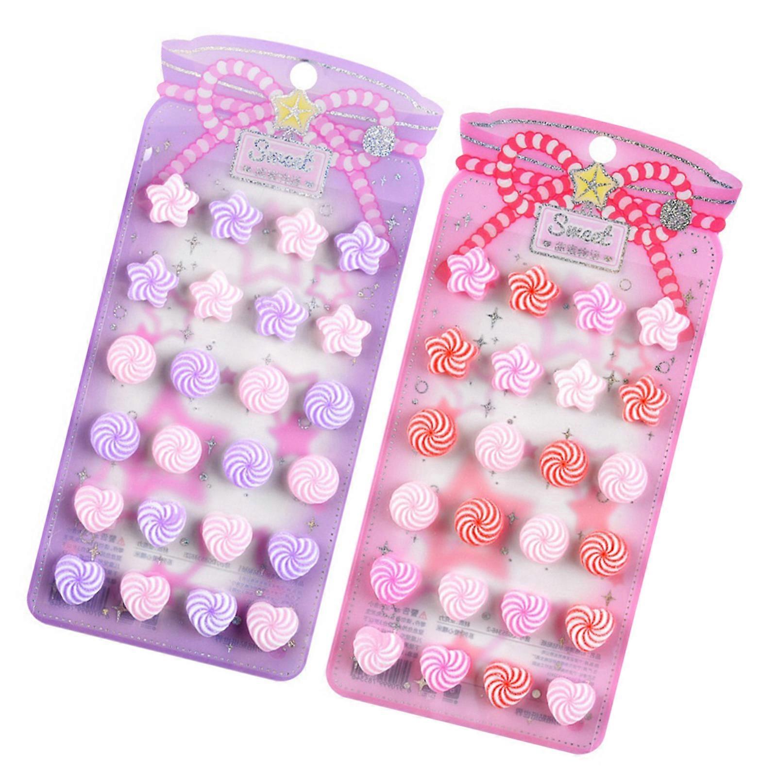 Reusable Tiny Patches for Water Bottle, Notebook, Scrapbooking Cute 3D Sticker Cartoon Sticker Tiny Handcraft Sticker Multicolor