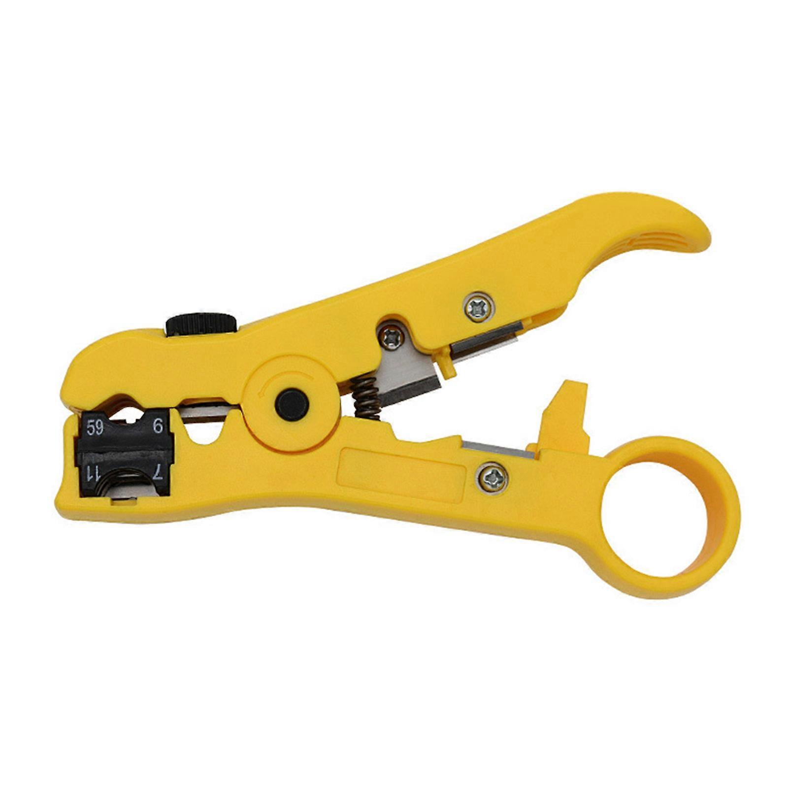 Many Functional Cable Strips Plastic Construction Secure Locking Pattern For Industrial Applications  Yellow