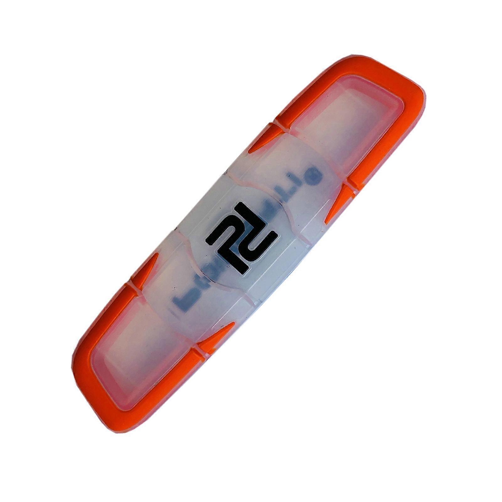 Long Tennis Vibration Dampener Shock Absorbers Soft Silicone Tennis Racket Dampener for Tennis Racket and Strings  orange