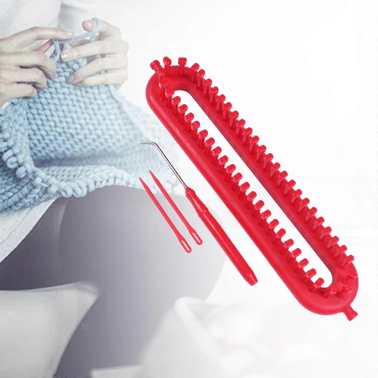 Scarf Weaving Loom Durable Rectangular Knitting Loom for Scarf Blanket Shawl